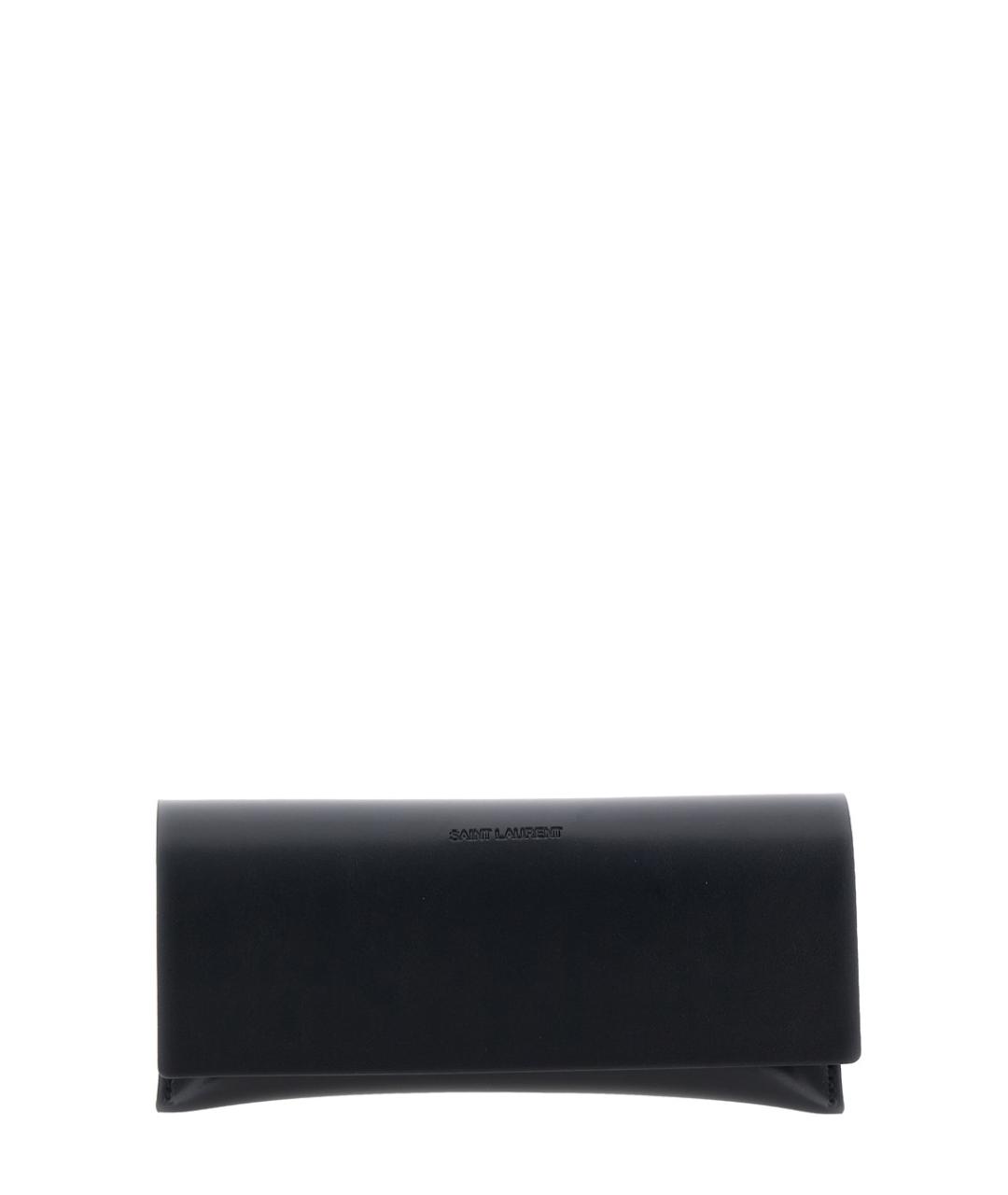 SAINT LAURENT Черные пластиковые солнцезащитные очки, фото 4