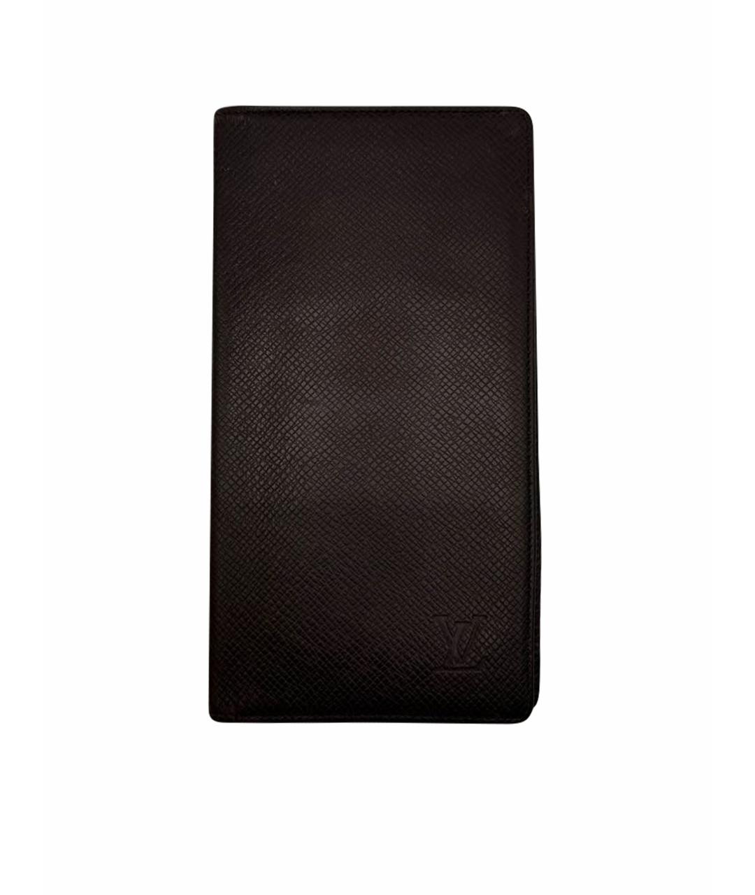 LOUIS VUITTON Бордовый кожаный кошелек, фото 1