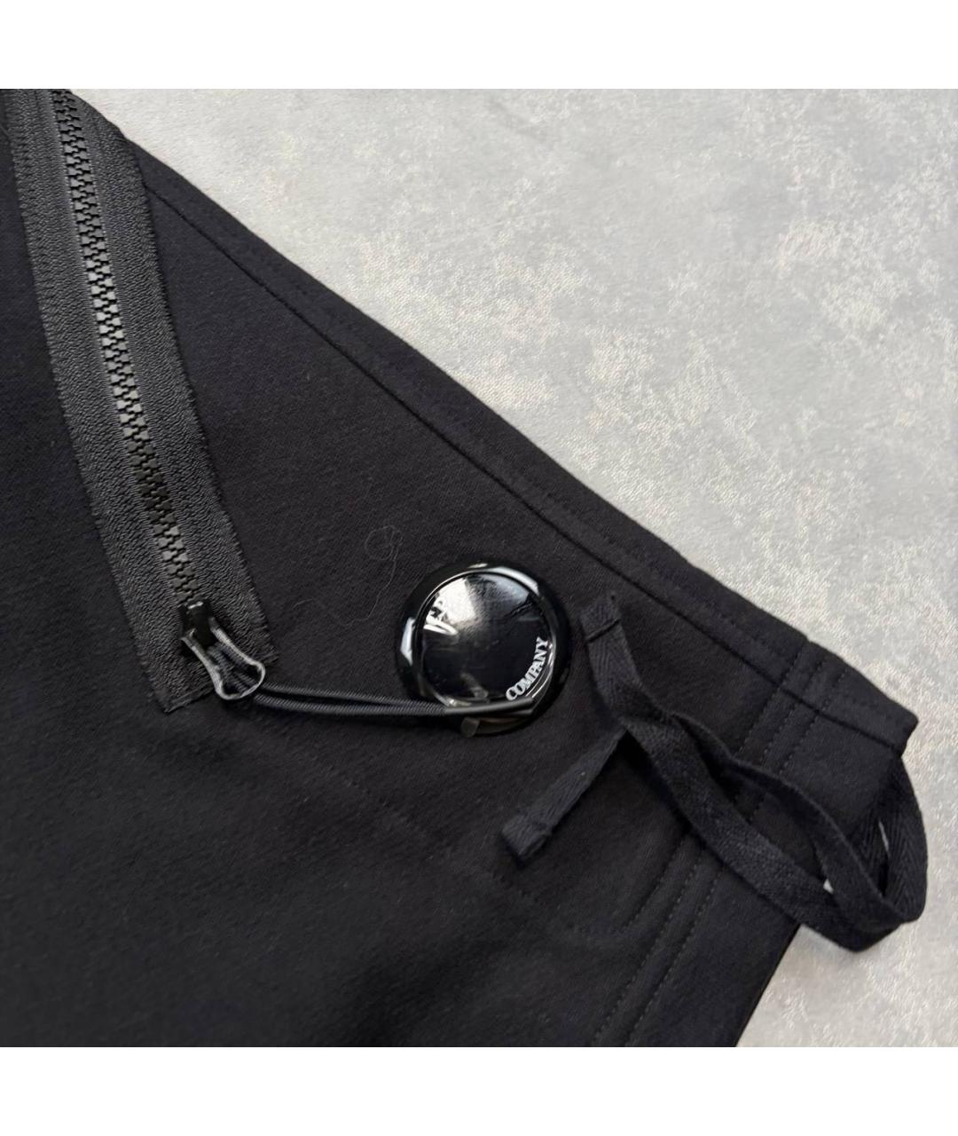 CP COMPANY Черные хлопковые шорты, фото 2