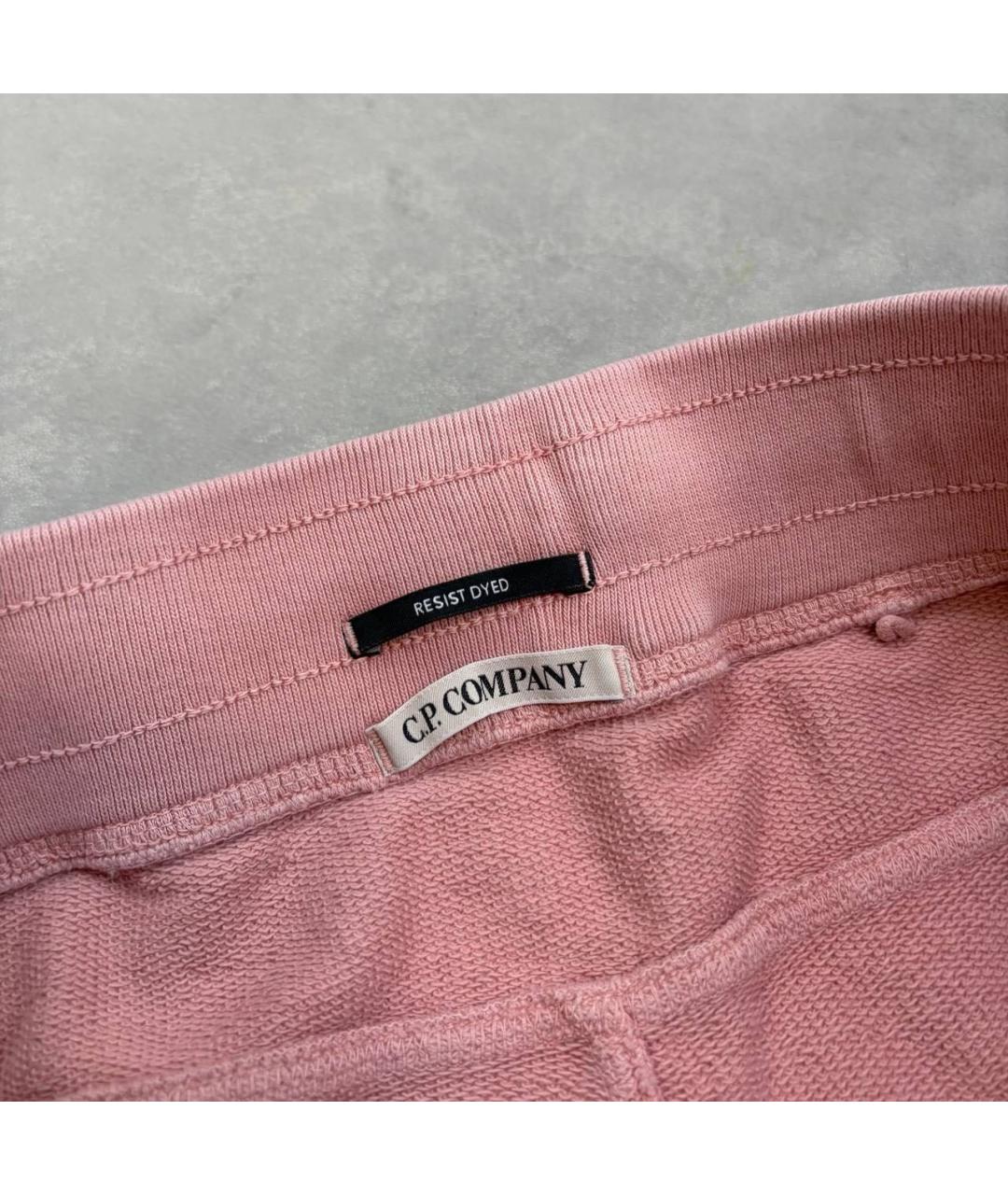 CP COMPANY Розовые хлопковые шорты, фото 3