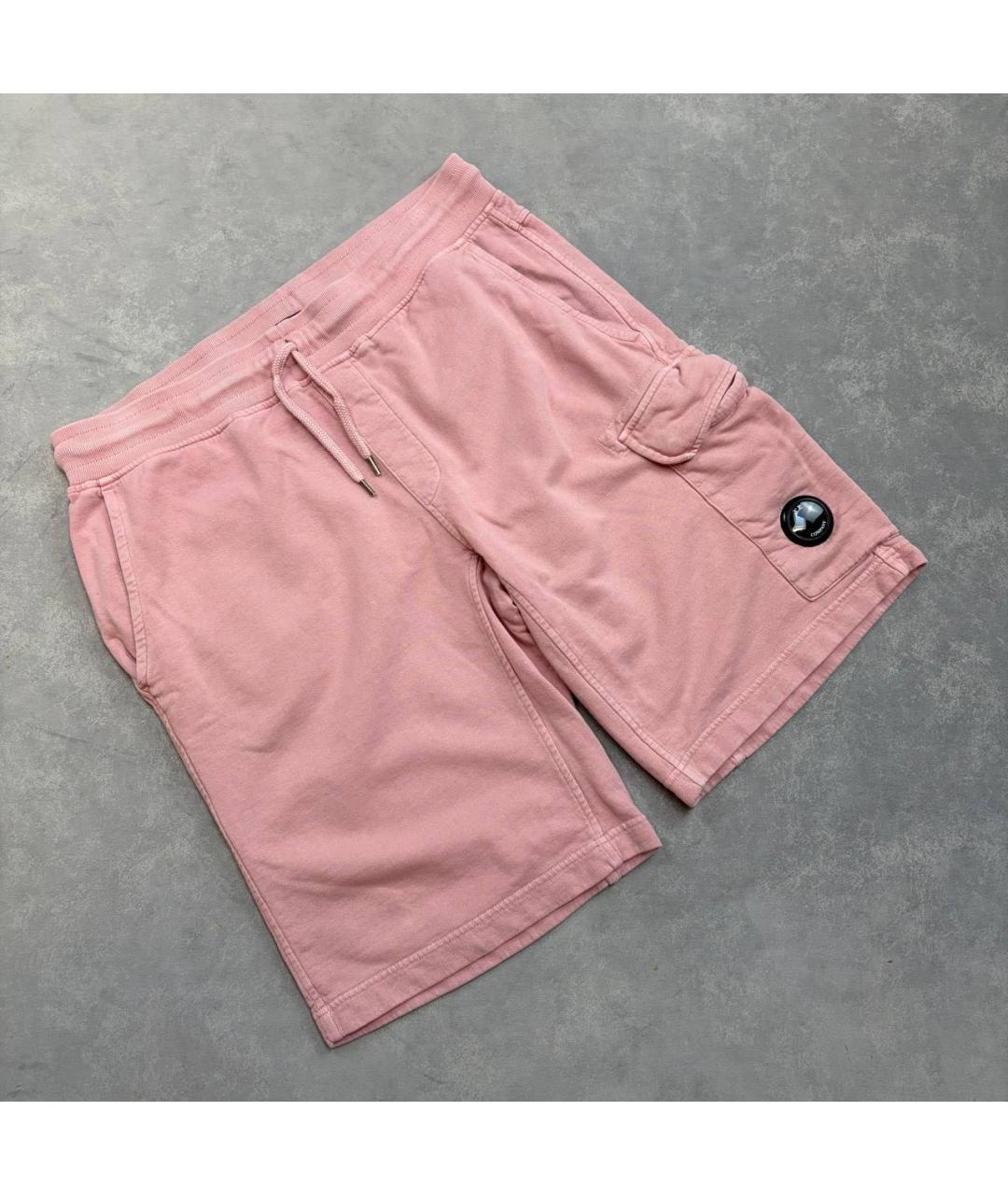 CP COMPANY Розовые хлопковые шорты, фото 6