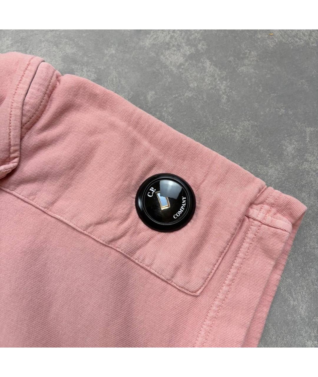CP COMPANY Розовые хлопковые шорты, фото 2