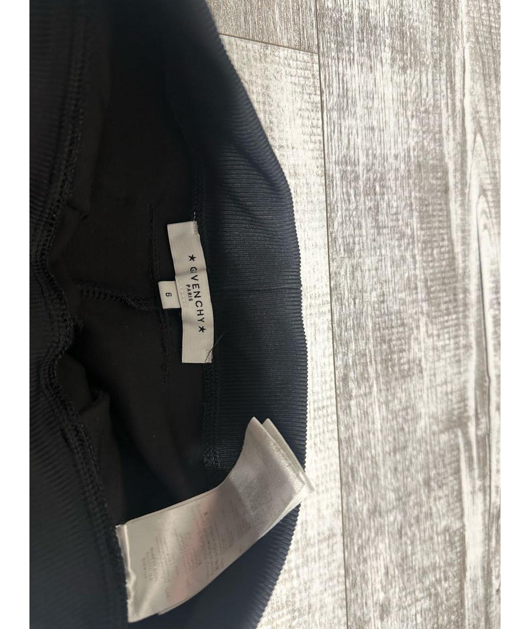 GIVENCHY Черные хлопковые брюки и шорты, фото 4