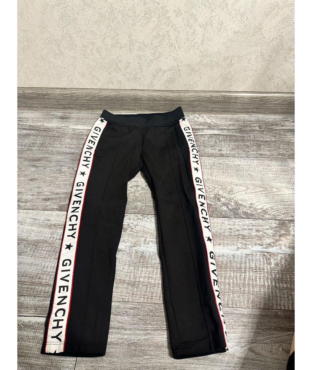 GIVENCHY Черные хлопковые брюки и шорты, фото 2