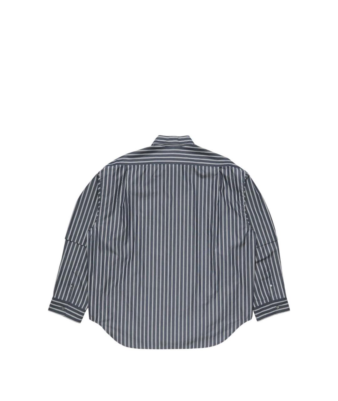 ACNE STUDIOS Синяя хлопковая кэжуал рубашка, фото 2