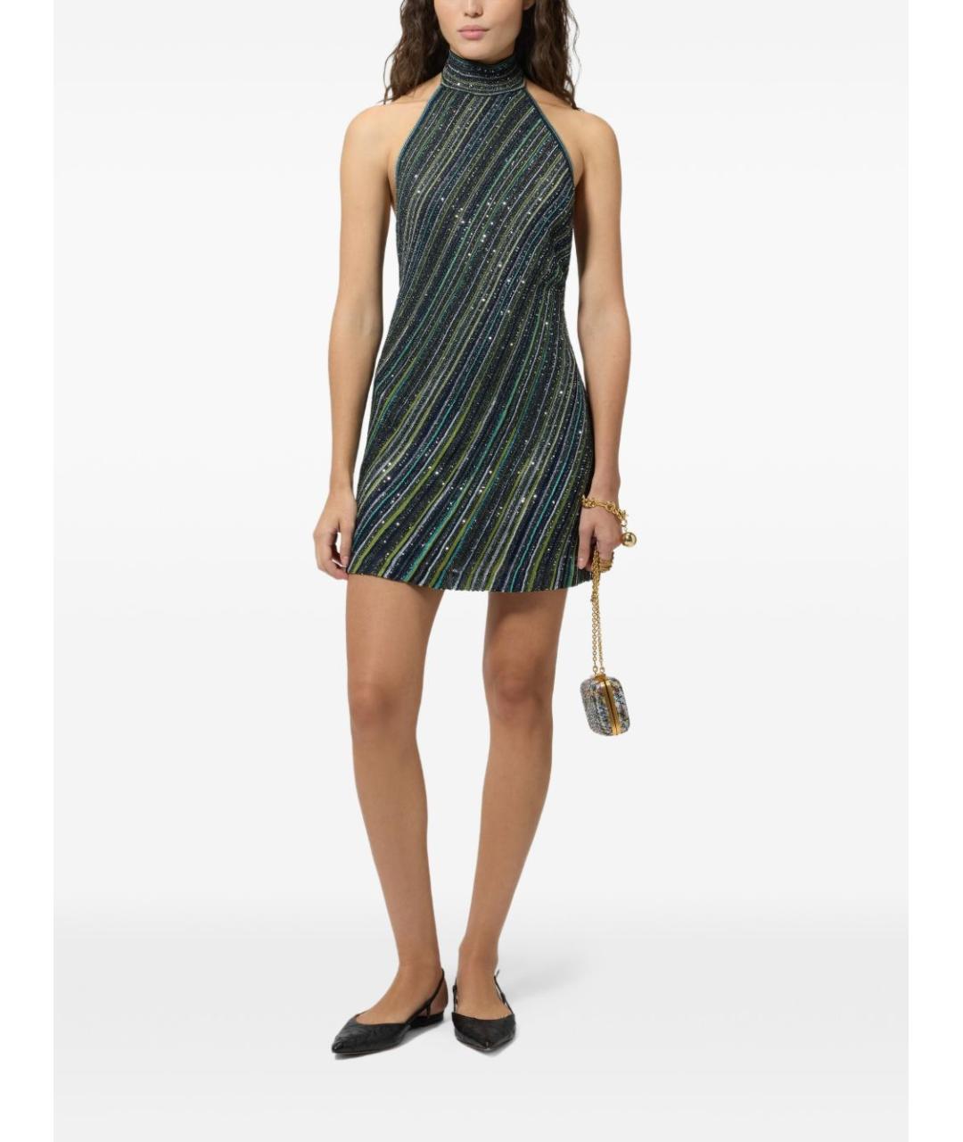 MISSONI Мульти вискозное вечернее платье, фото 3