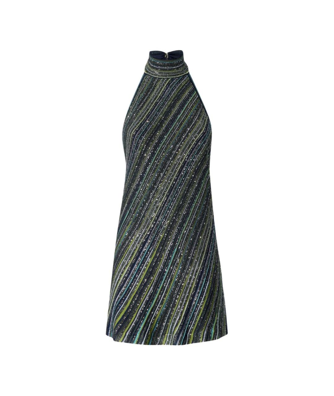 MISSONI Мульти вискозное вечернее платье, фото 1