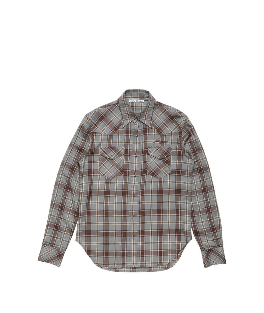 ACNE STUDIOS Серая кэжуал рубашка, фото 3