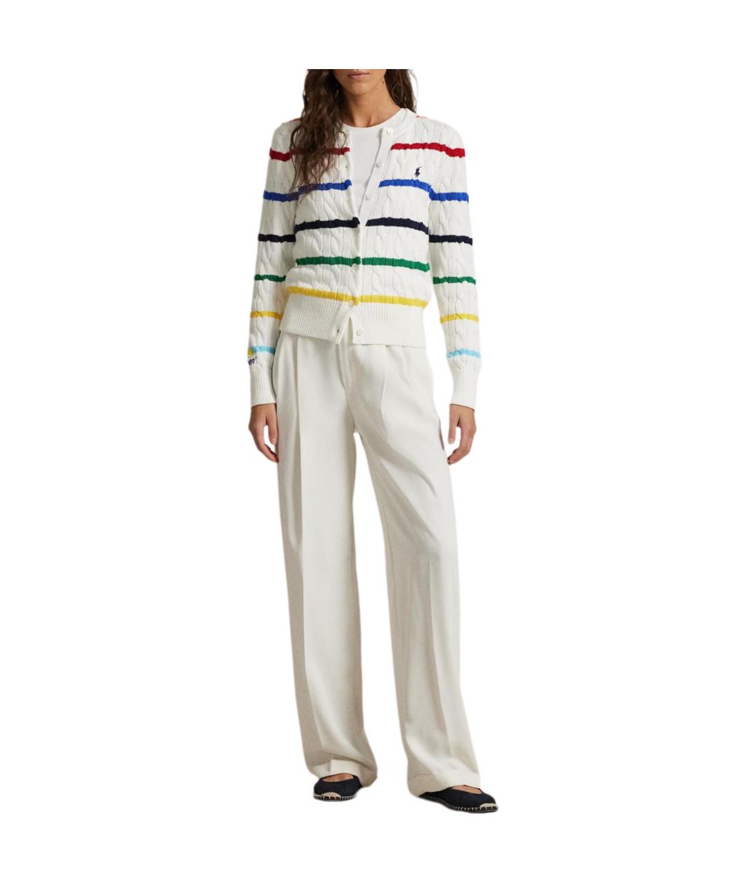 POLO RALPH LAUREN Мульти хлопковый кардиган, фото 2