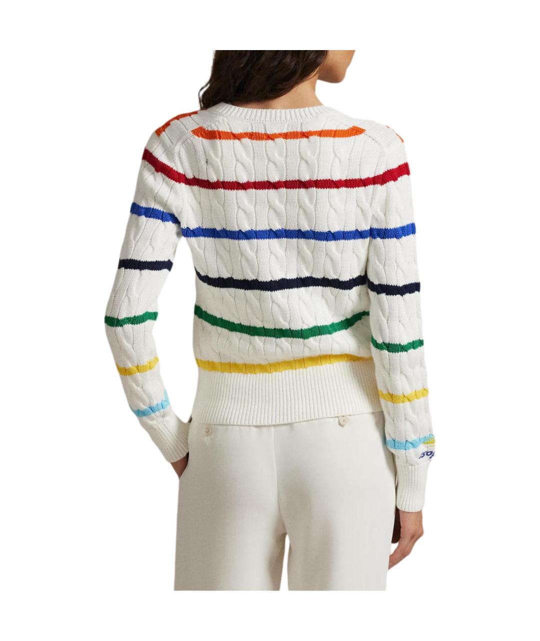 POLO RALPH LAUREN Мульти хлопковый кардиган, фото 4