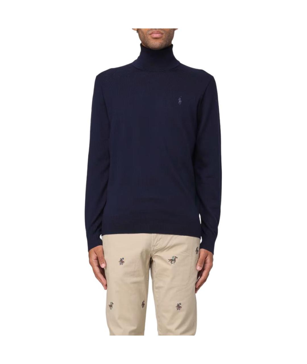POLO RALPH LAUREN Синий джемпер / свитер, фото 5