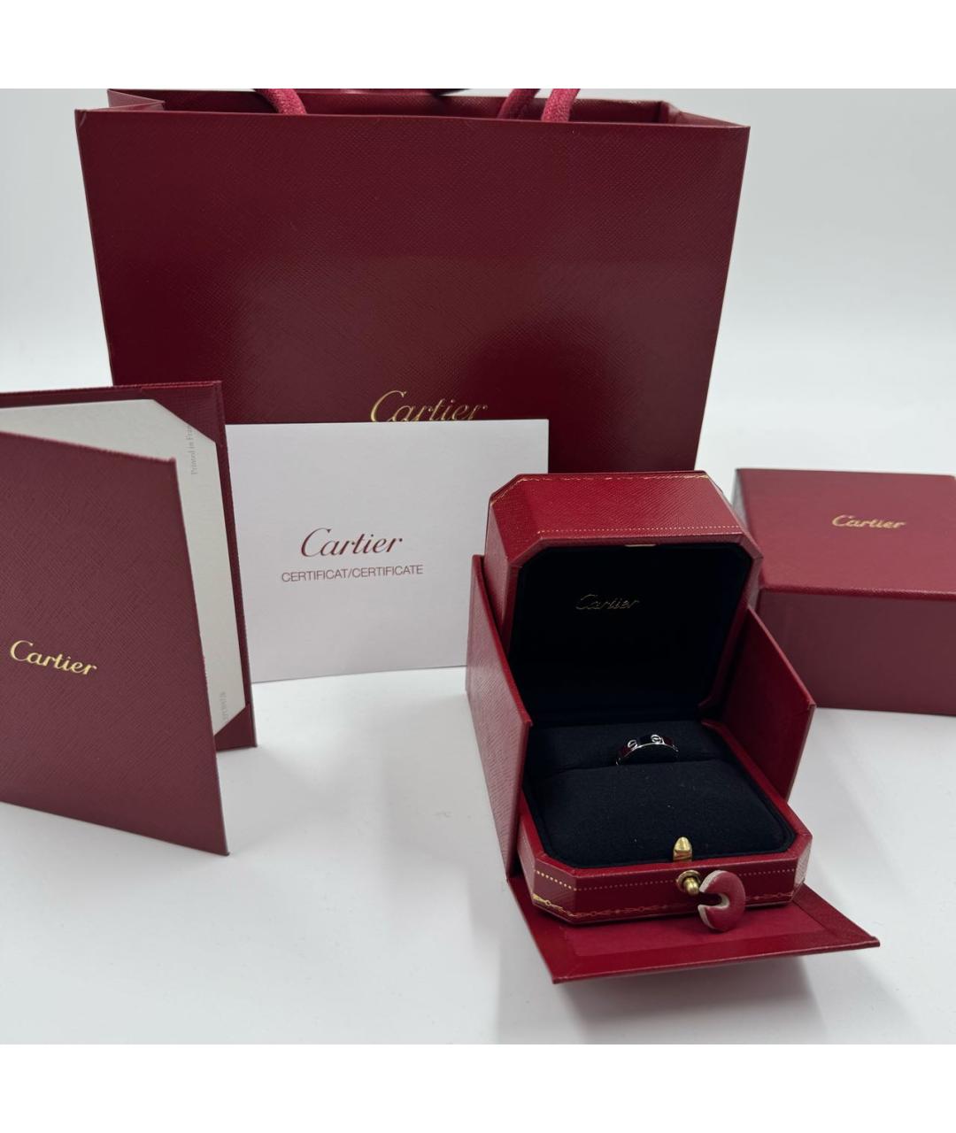 CARTIER Кольцо из белого золота, фото 2