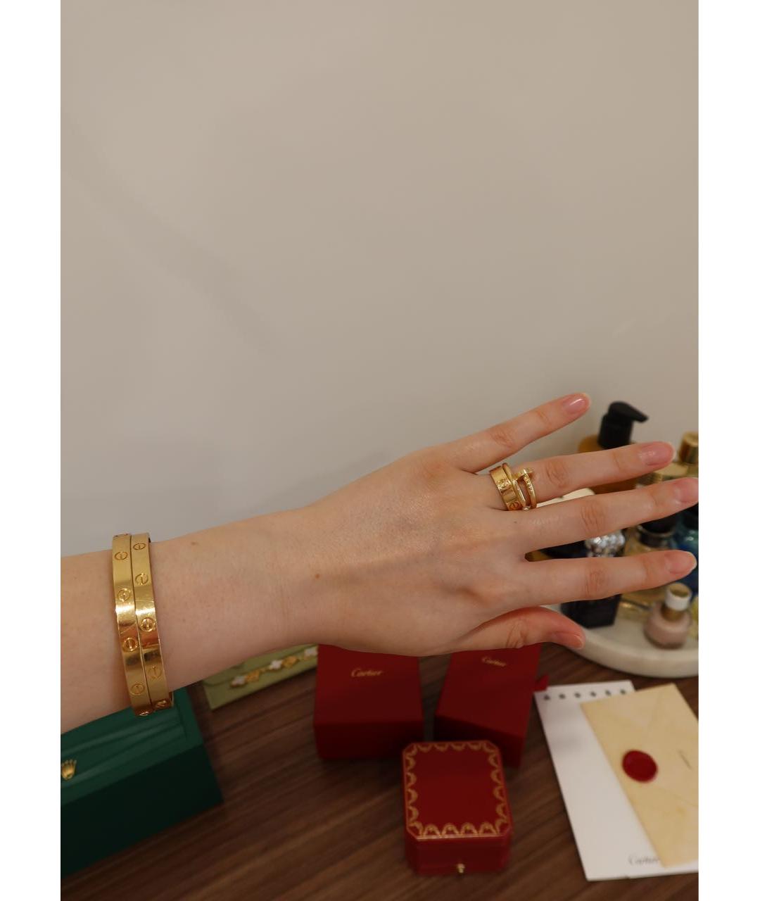 CARTIER Желтое кольцо из желтого золота, фото 5