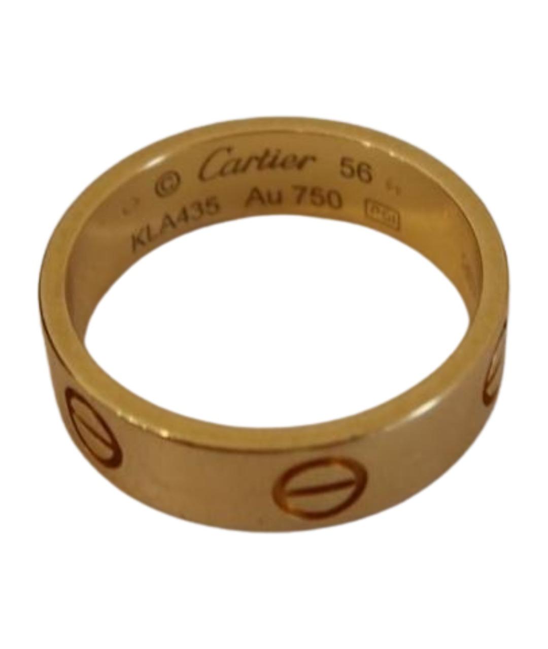 CARTIER Желтое кольцо из желтого золота, фото 1