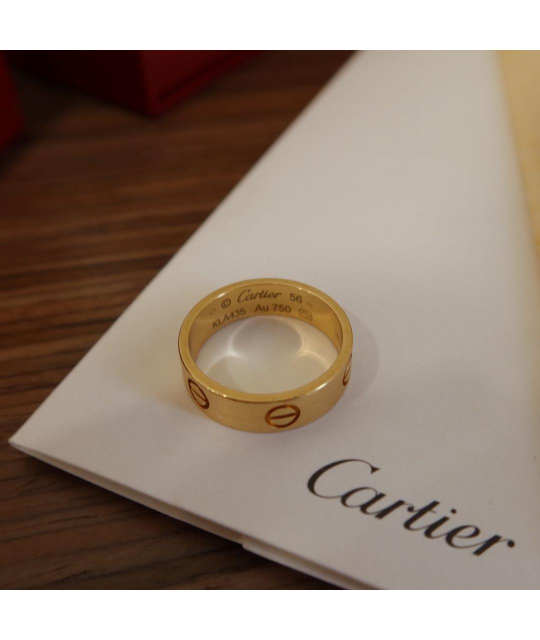 CARTIER Желтое кольцо из желтого золота, фото 7