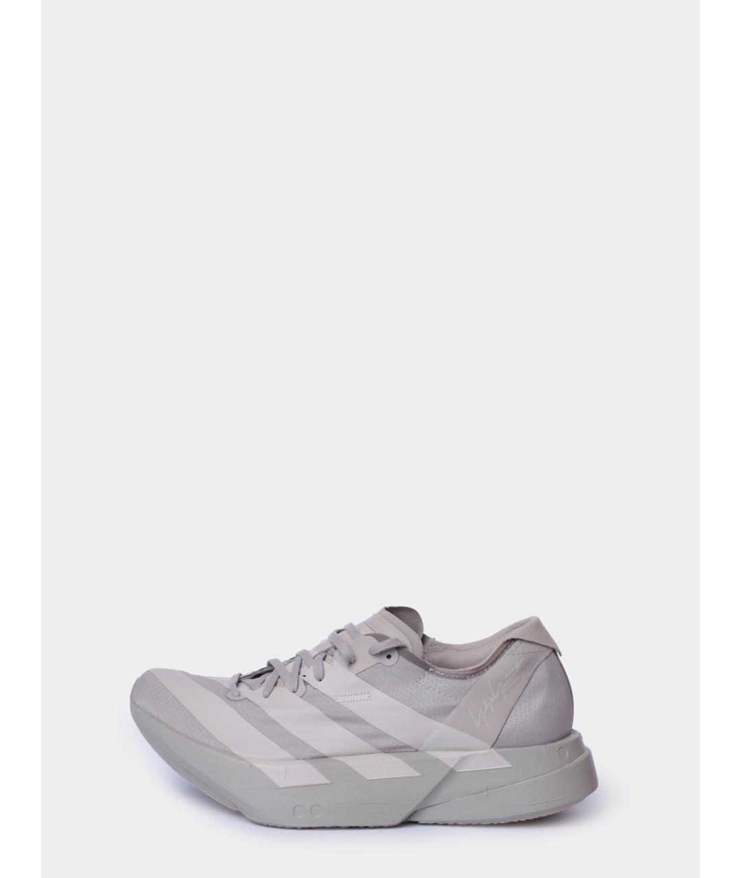 Y-3 Серые низкие кроссовки / кеды, фото 6