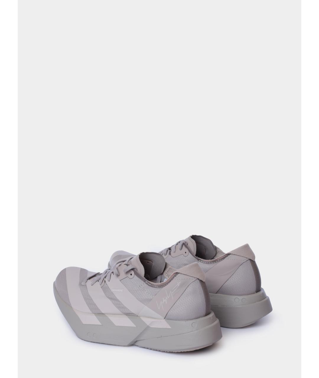 Y-3 Серые низкие кроссовки / кеды, фото 5