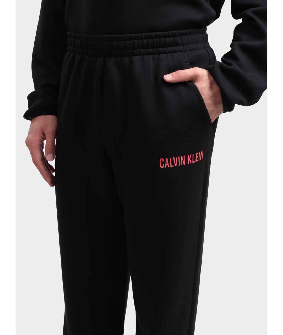 CALVIN KLEIN Черные повседневные брюки, фото 5