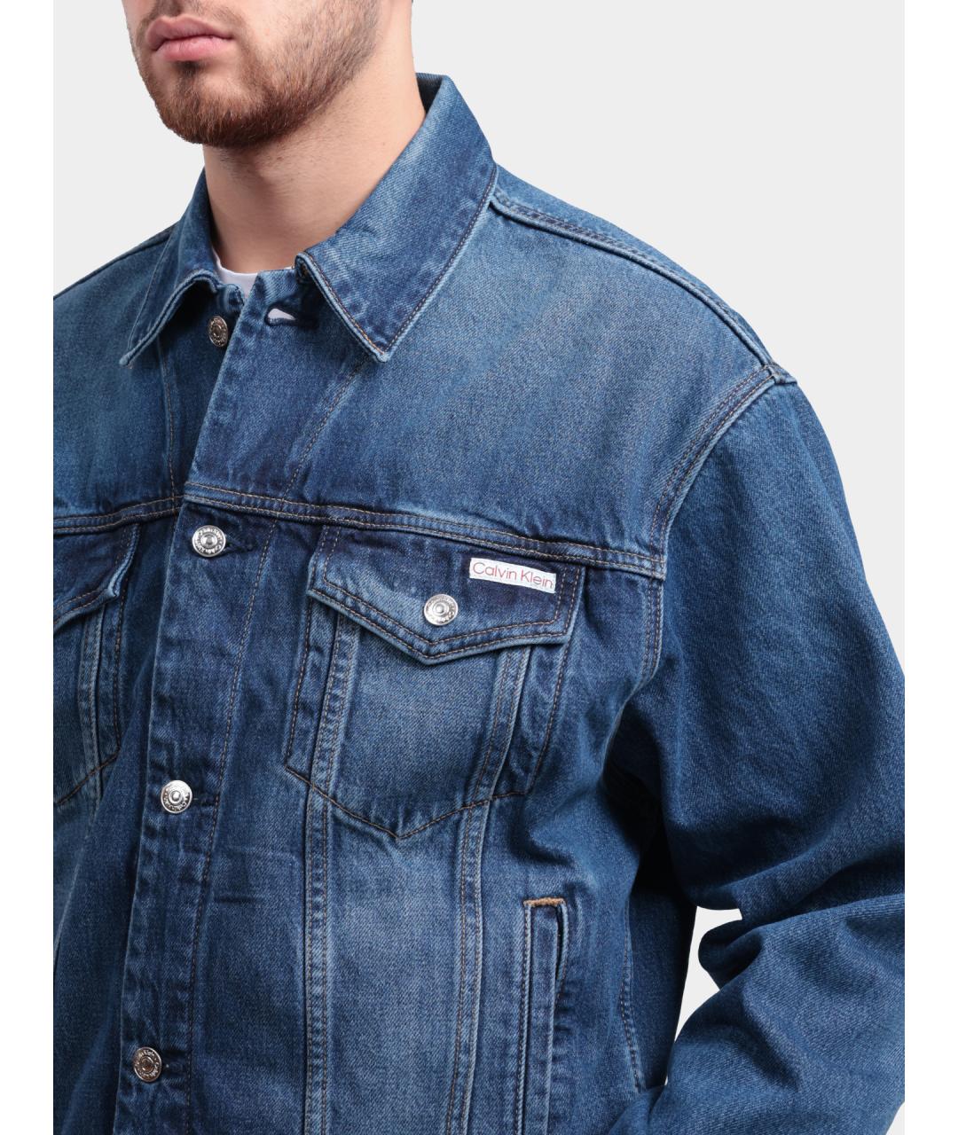 CALVIN KLEIN Синяя куртка, фото 4