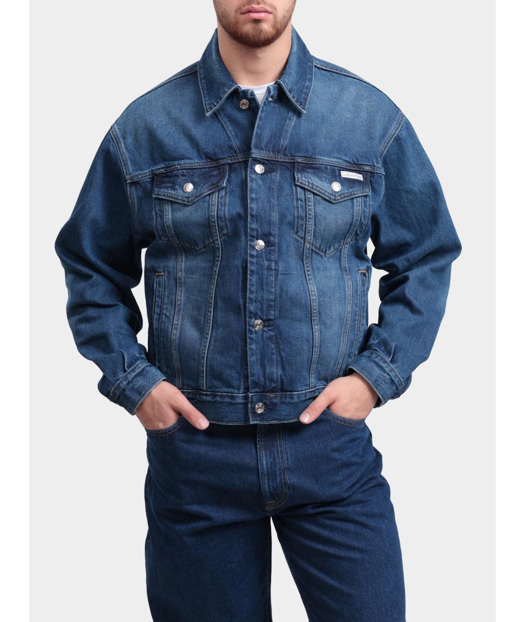 CALVIN KLEIN Синяя куртка, фото 2
