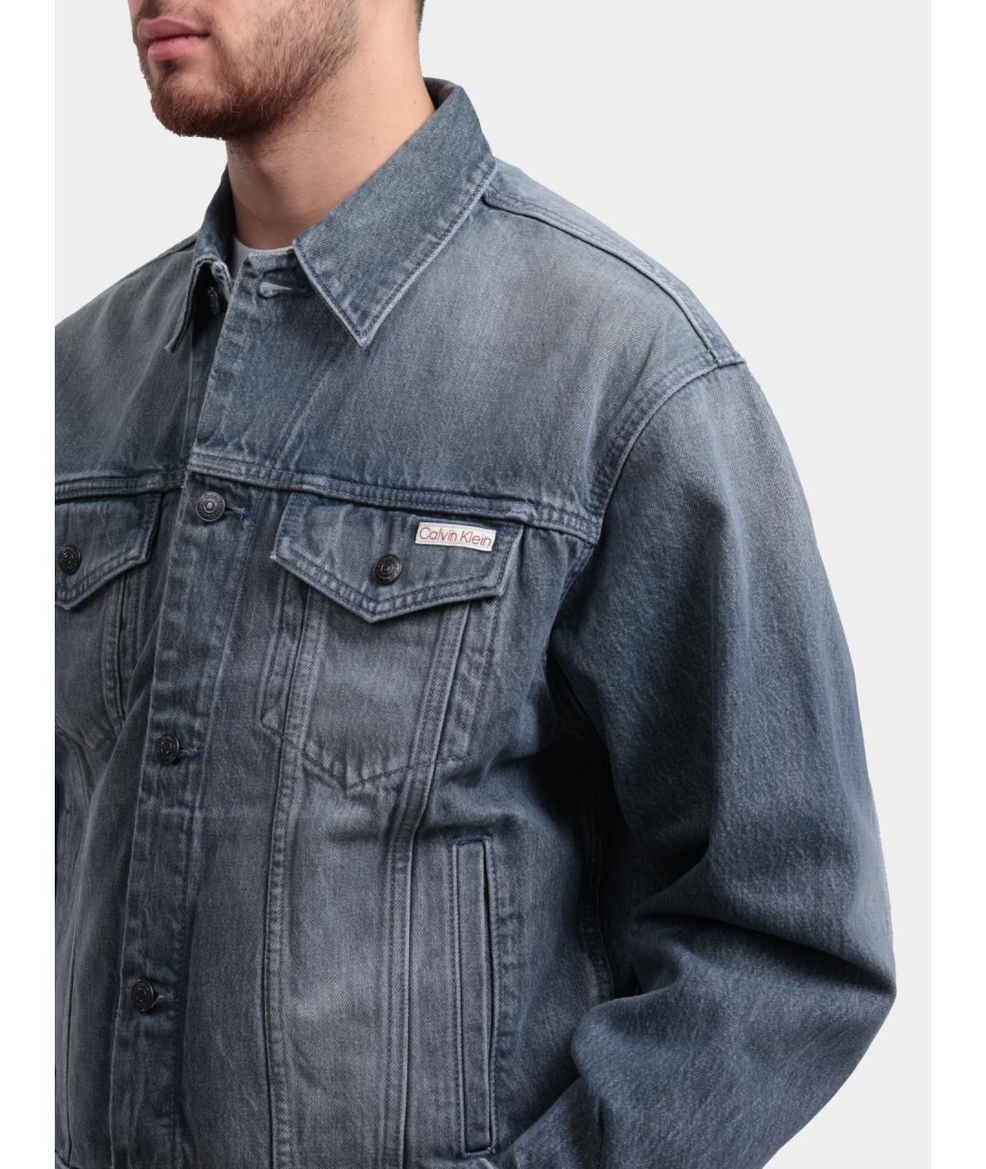 CALVIN KLEIN Серая куртка, фото 5