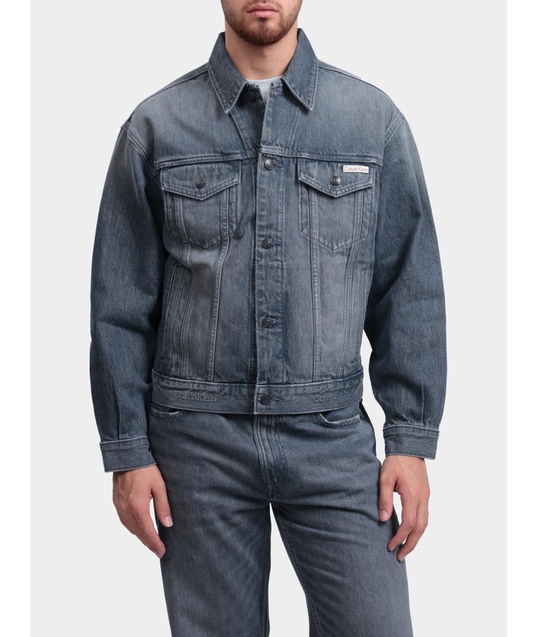 CALVIN KLEIN Серая куртка, фото 2
