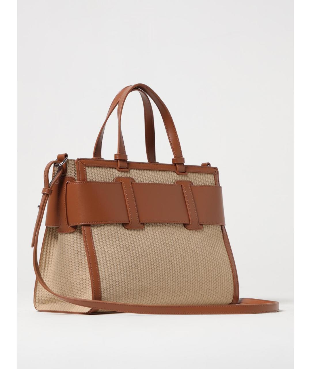 ARMANI EXCHANGE Бежевая сумка с короткими ручками, фото 2