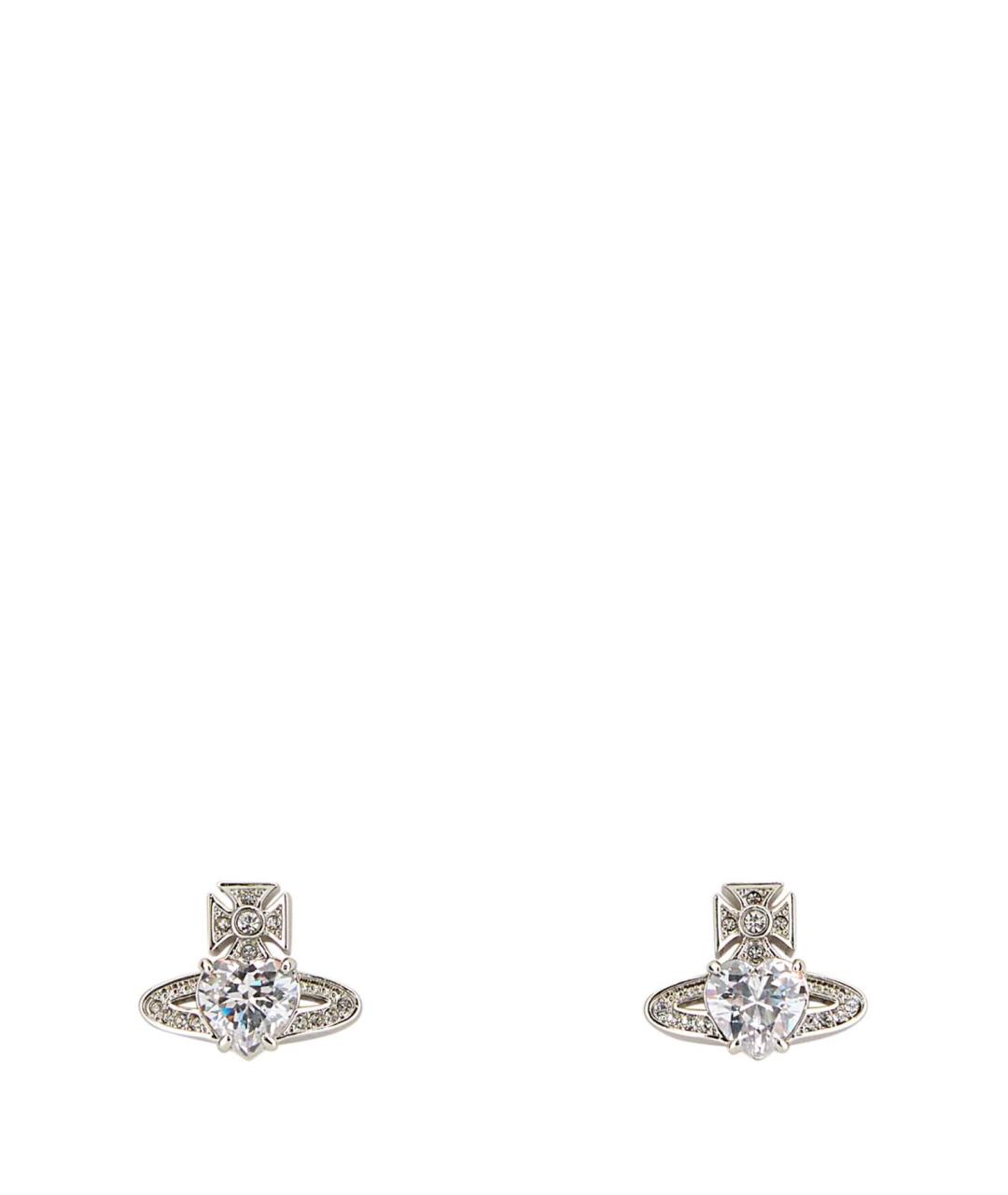 VIVIENNE WESTWOOD Серебряные металлические серьги, фото 1