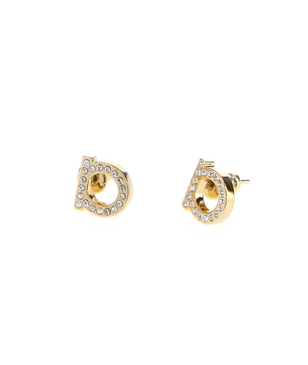 FERRAGAMO Золотые серьги, фото 2