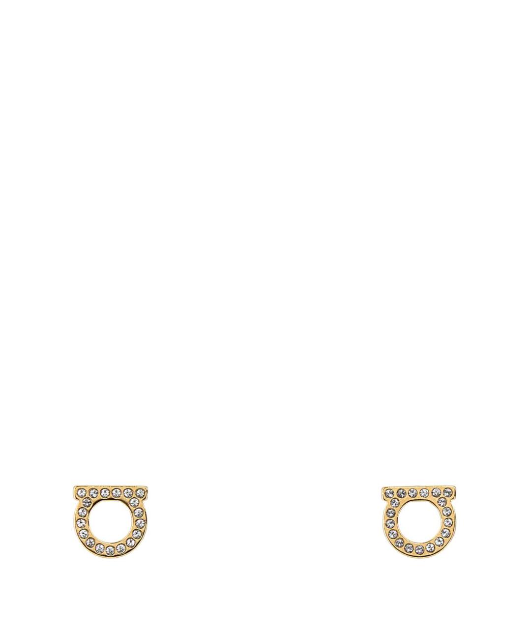 FERRAGAMO Золотые серьги, фото 1