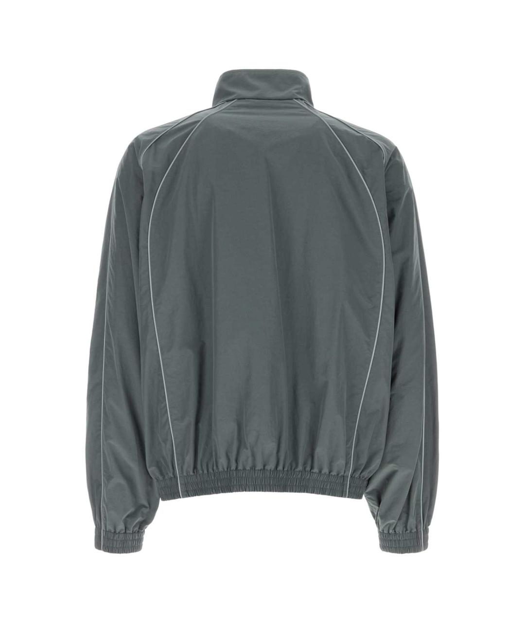 BALENCIAGA Серая полиэстеровая куртка, фото 2