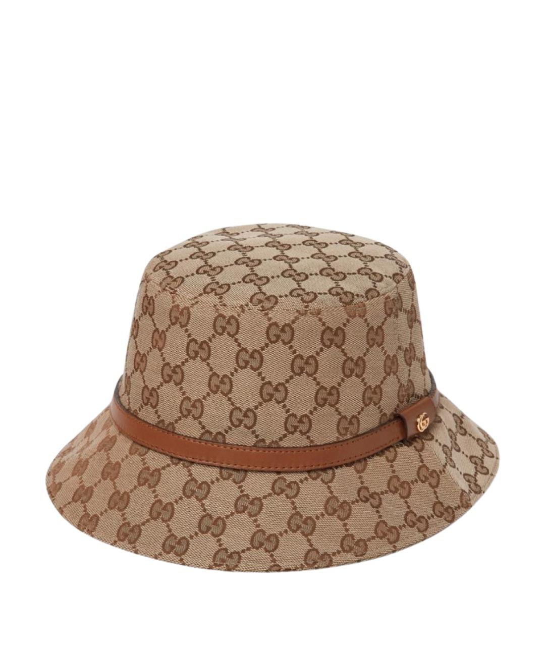 GUCCI Бежевая панама, фото 1