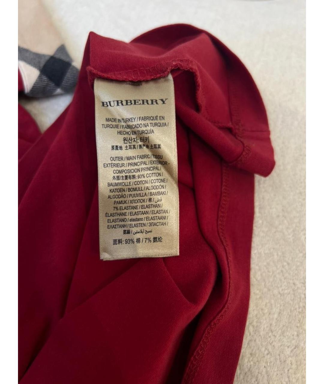 BURBERRY Футболка, фото 5