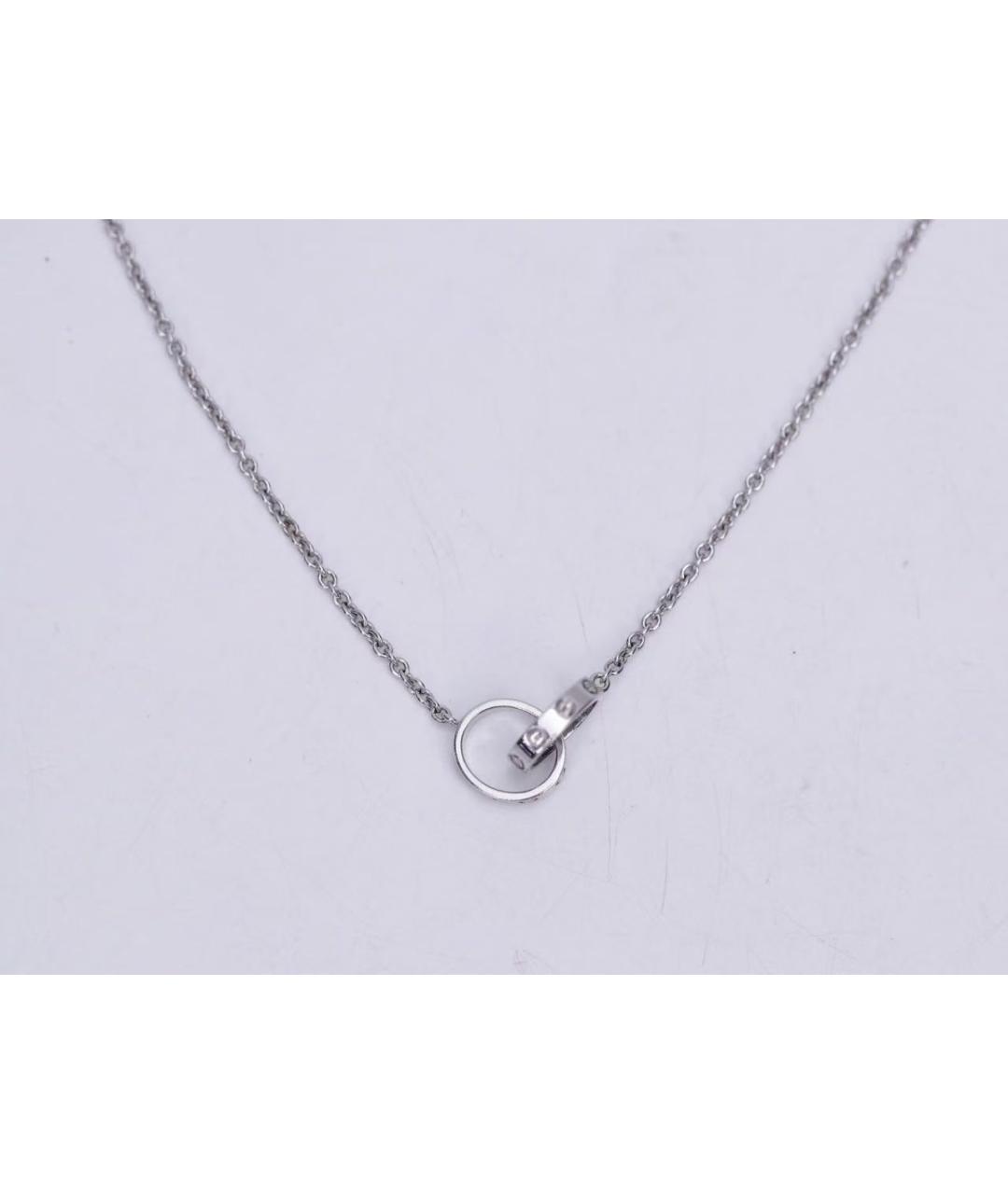 CARTIER Серебряная подвеска из белого золота, фото 2