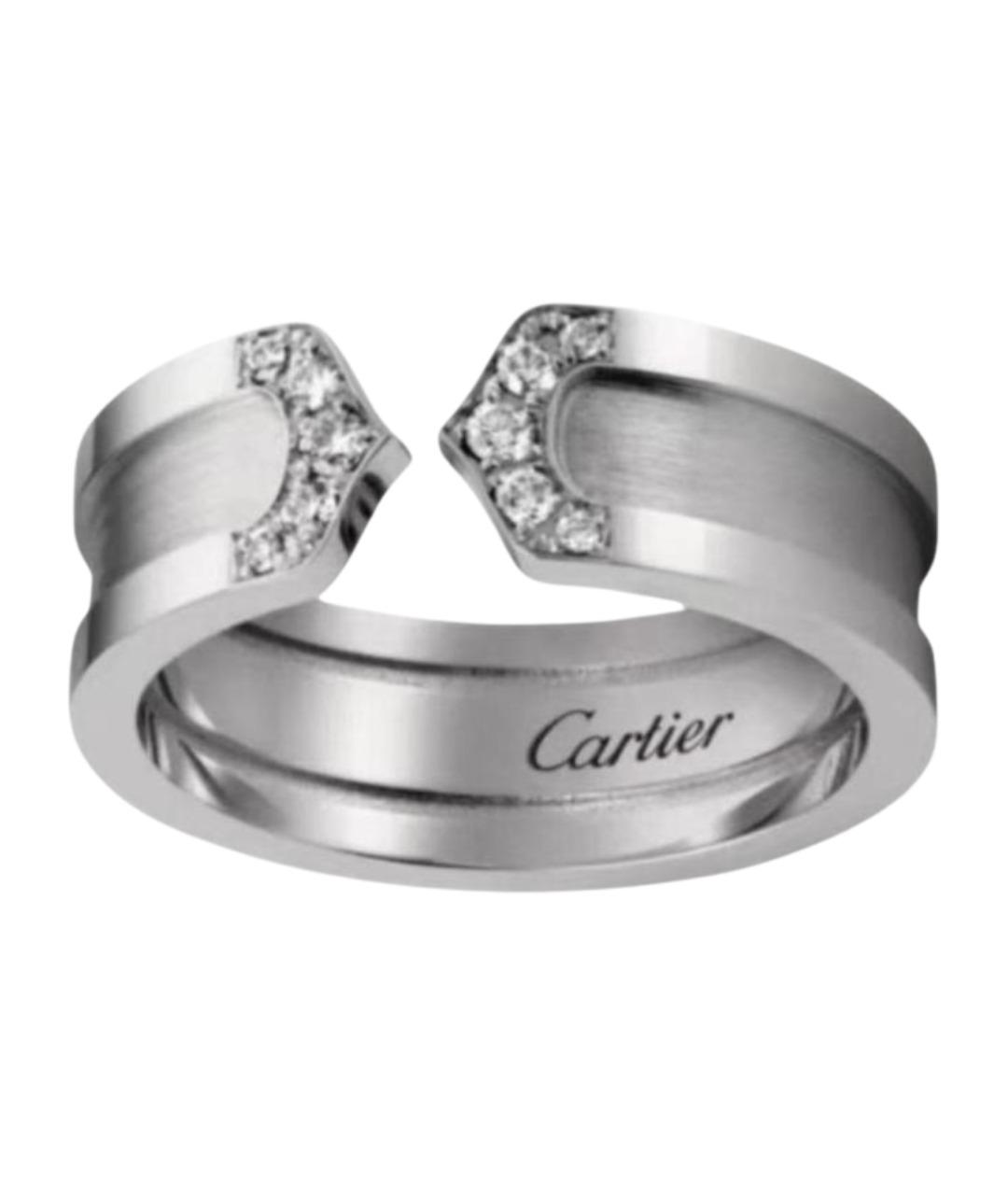 CARTIER Серебряное кольцо из белого золота, фото 1