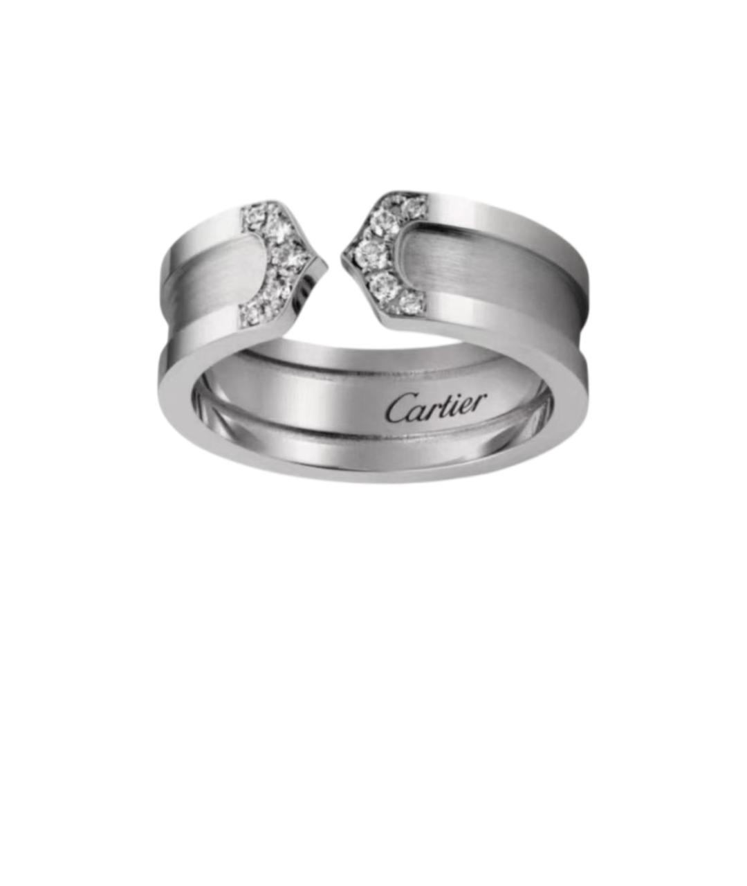 CARTIER Серебряное кольцо из белого золота, фото 3