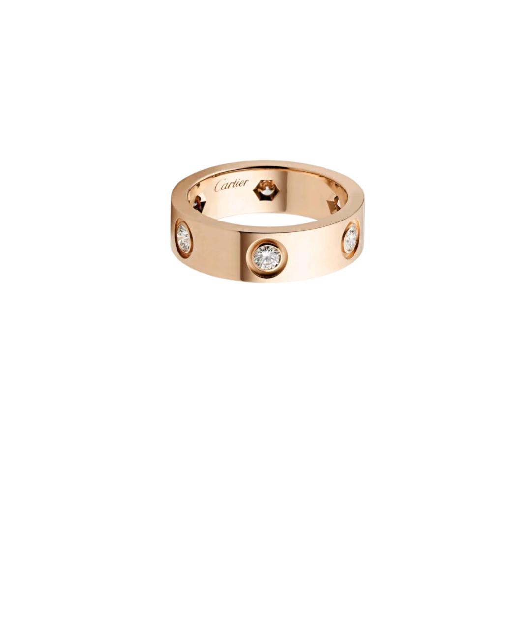 CARTIER Золотое кольцо из розового золота, фото 4