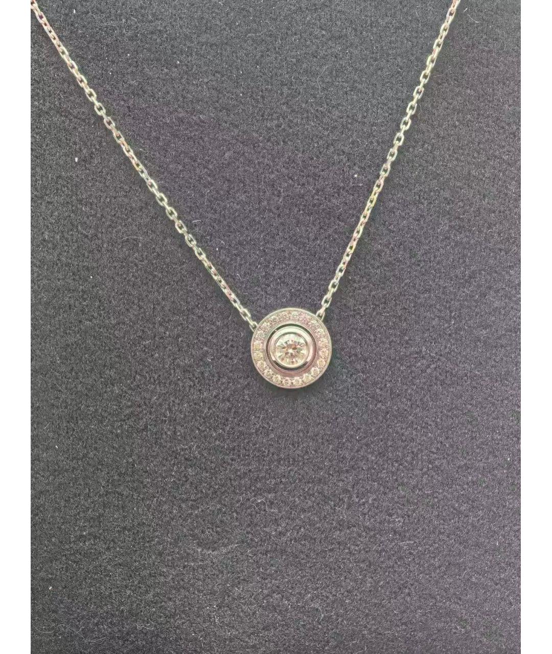 CARTIER Серебряное колье из белого золота, фото 3