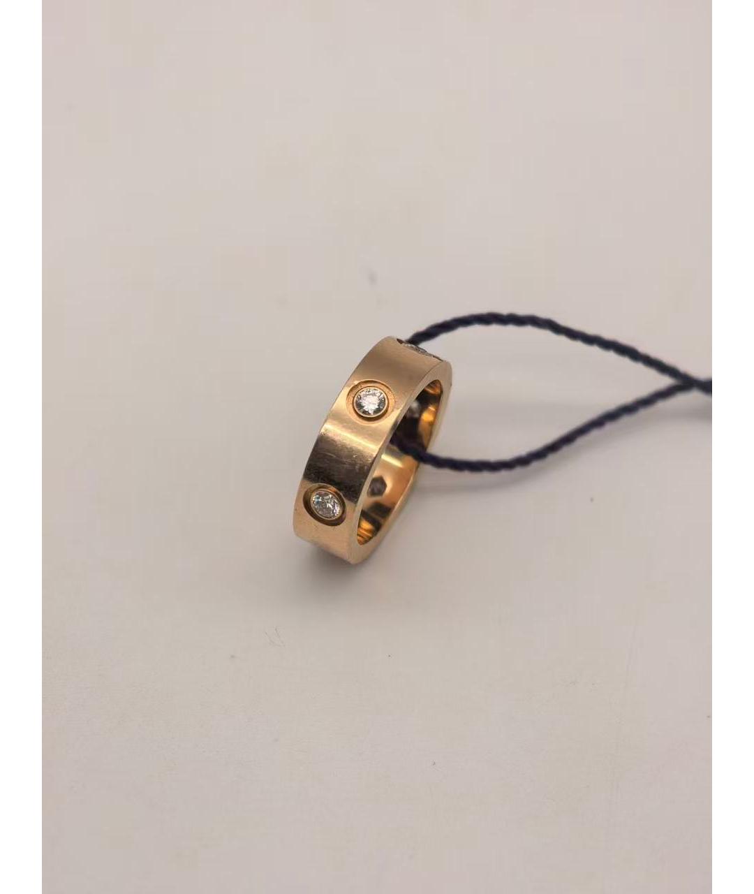 CARTIER Золотое кольцо из розового золота, фото 3