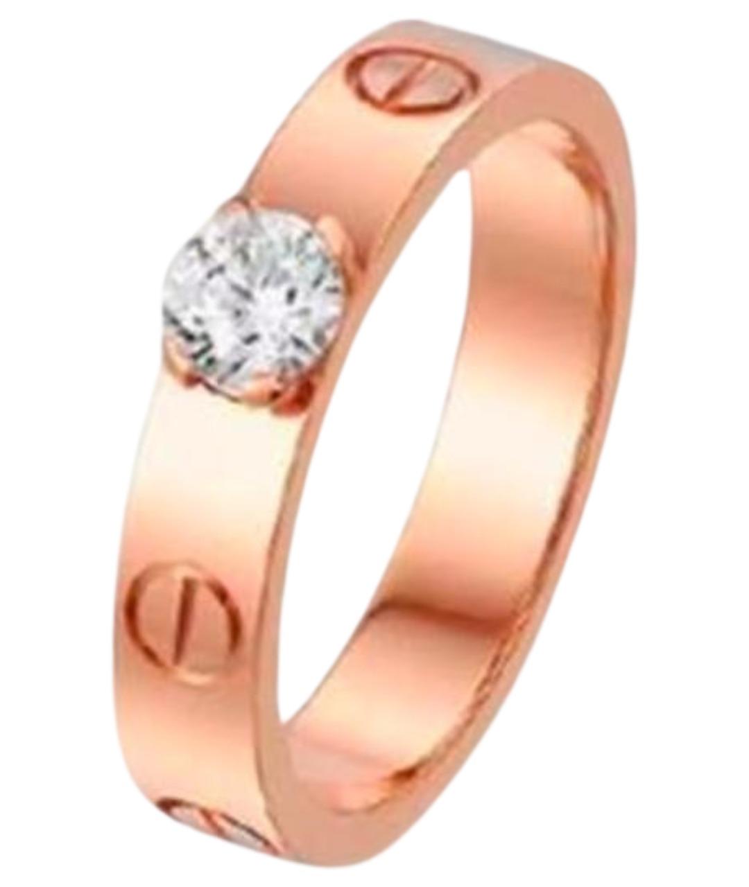 CARTIER Золотое кольцо из розового золота, фото 1