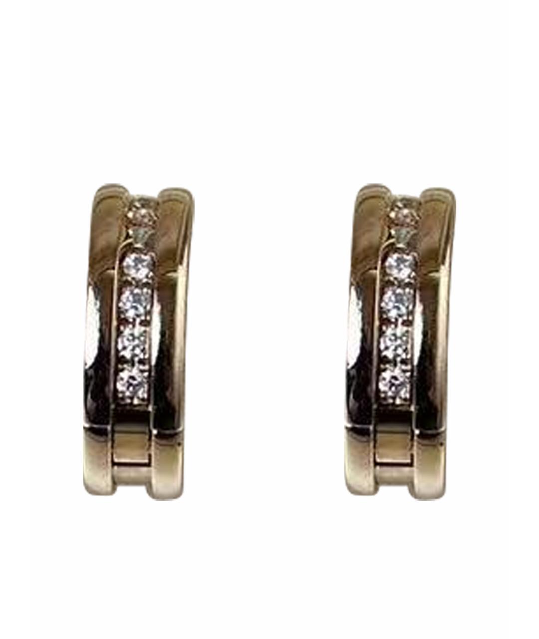 BVLGARI Золотые серьги из розового золота, фото 1