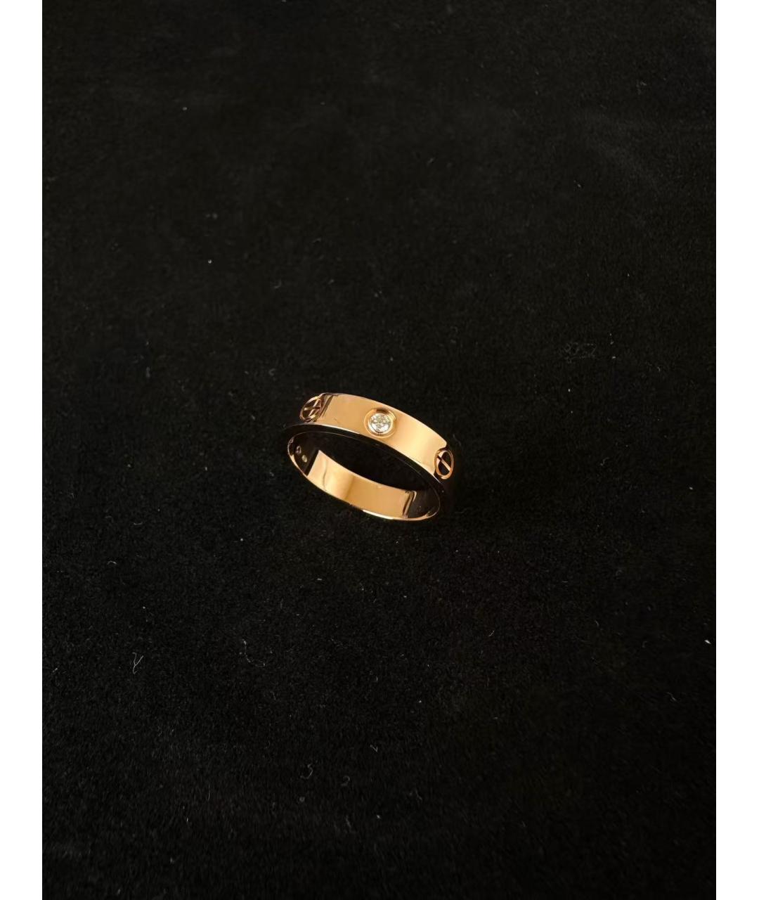 CARTIER Золотое кольцо из розового золота, фото 2