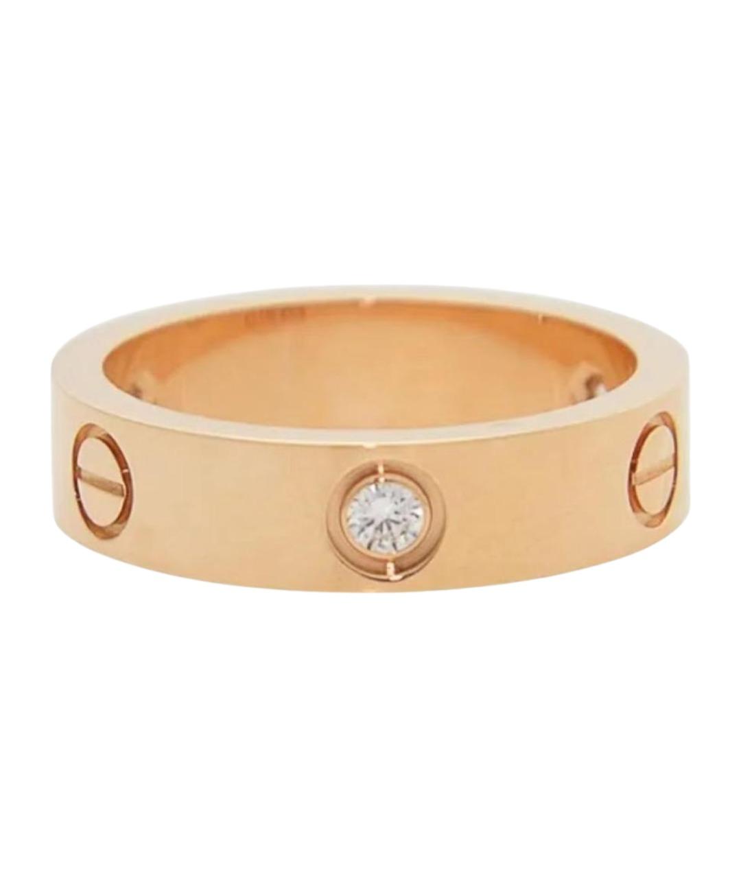 CARTIER Золотое кольцо из розового золота, фото 1
