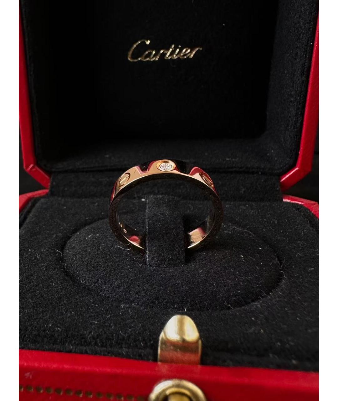 CARTIER Золотое кольцо из розового золота, фото 3