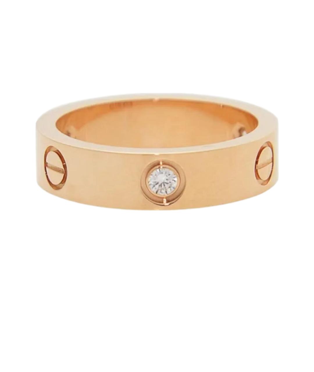 CARTIER Золотое кольцо из розового золота, фото 5