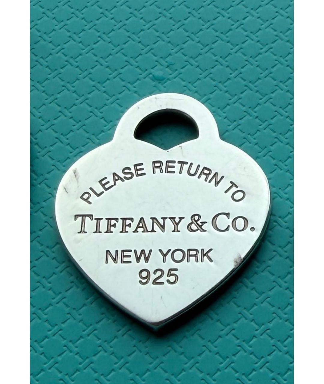 TIFFANY&CO Серебряная серебряная подвеска, фото 3