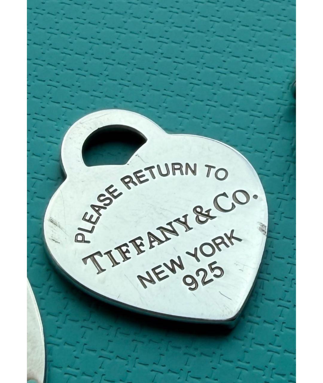 TIFFANY&CO Серебряная серебряная подвеска, фото 4
