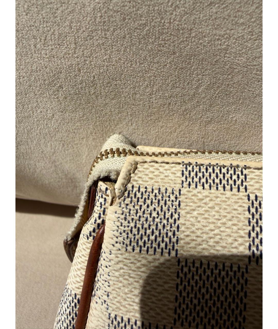LOUIS VUITTON Бежевая канва сумка через плечо, фото 6