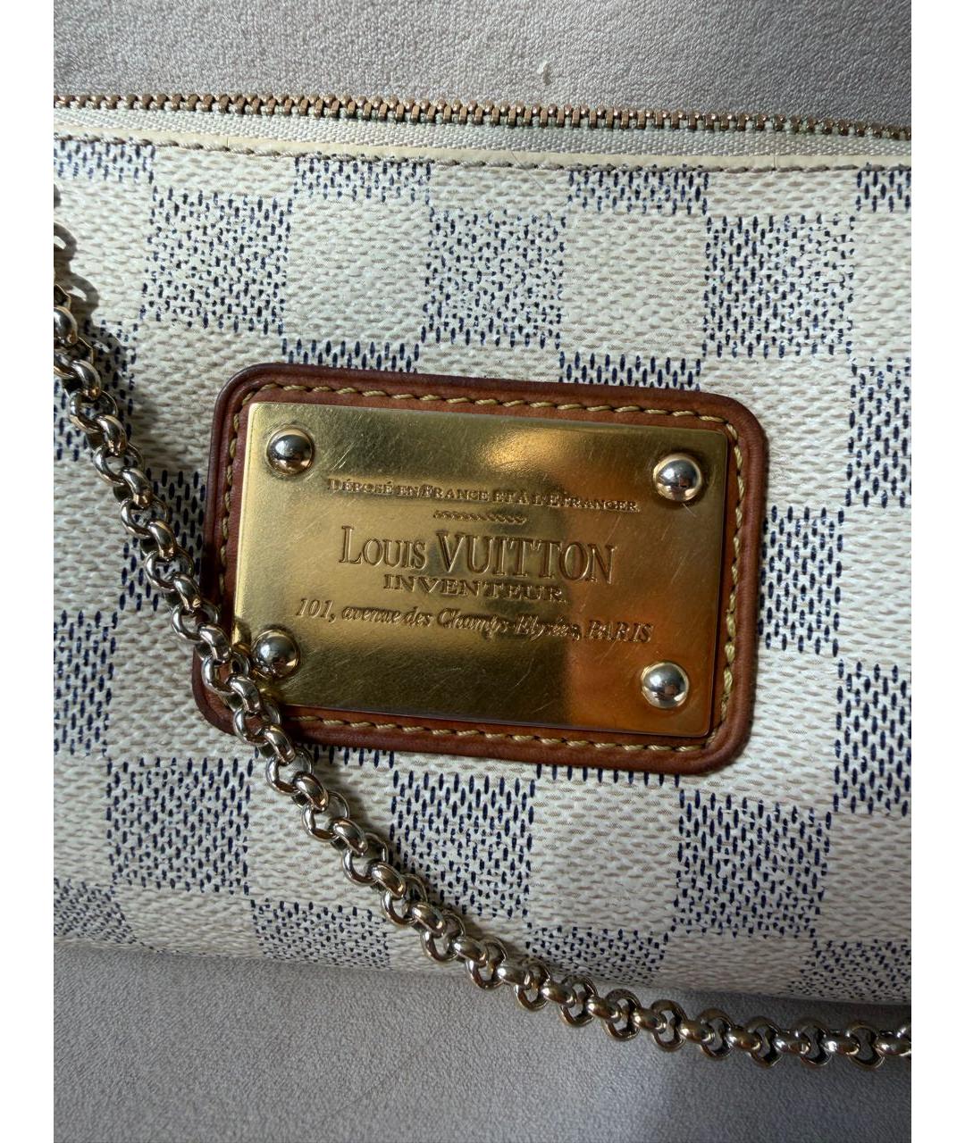 LOUIS VUITTON Бежевая канва сумка через плечо, фото 5