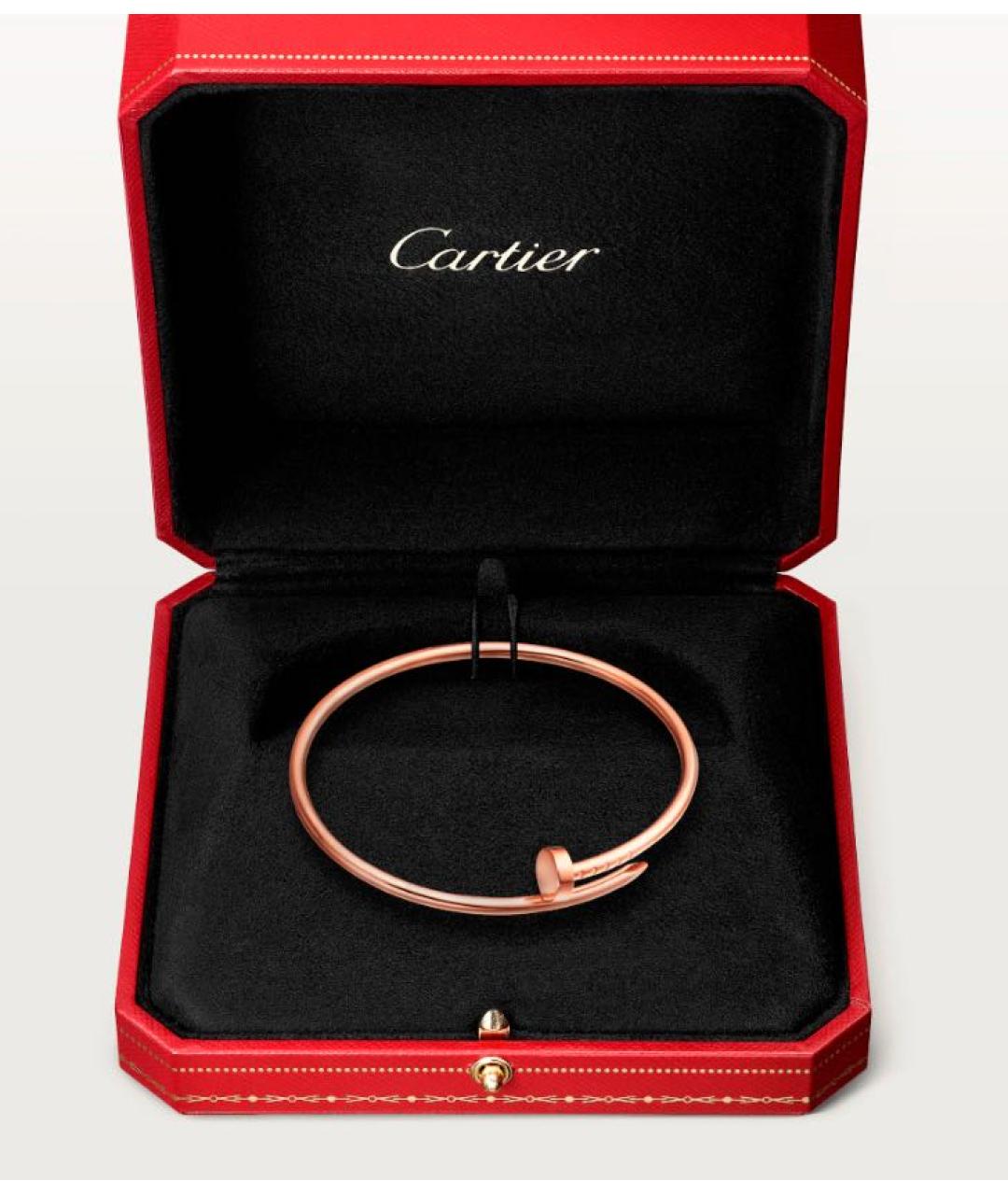 CARTIER Розовый браслет из розового золота, фото 3